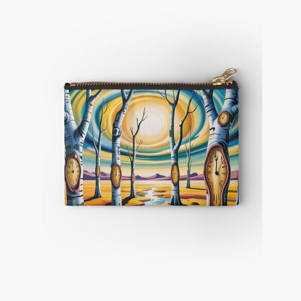 Item preview, Autumn landscape of birch trees in style Salvador Dali. designed and sold by elegantpaterns.