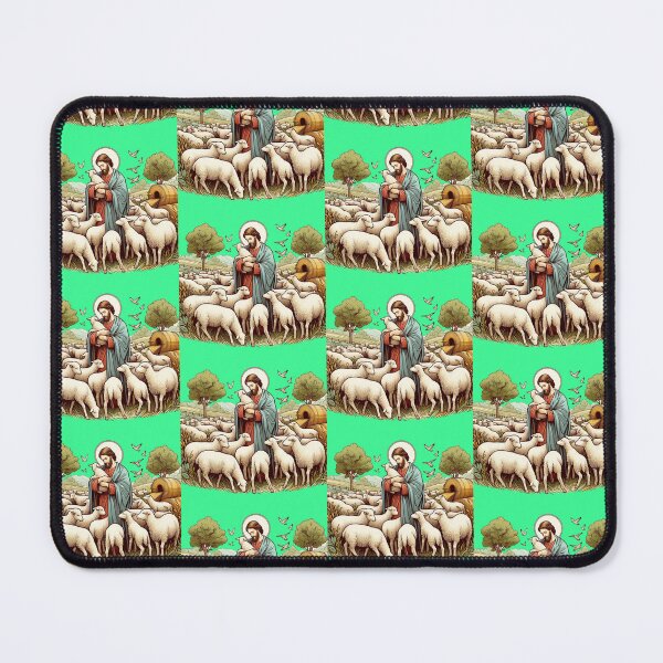 Item preview, The Lost Sheep and the Loving Shepherd – 3D Holy Sketch, designed and sold by PaintMeWorld.