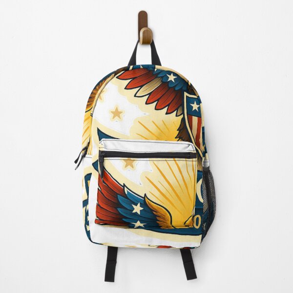 Item preview, 250th Anniversary of the USA - Land of the Free - Patriotic Eagle with American Flag Wings designed and sold by Collins Design.
