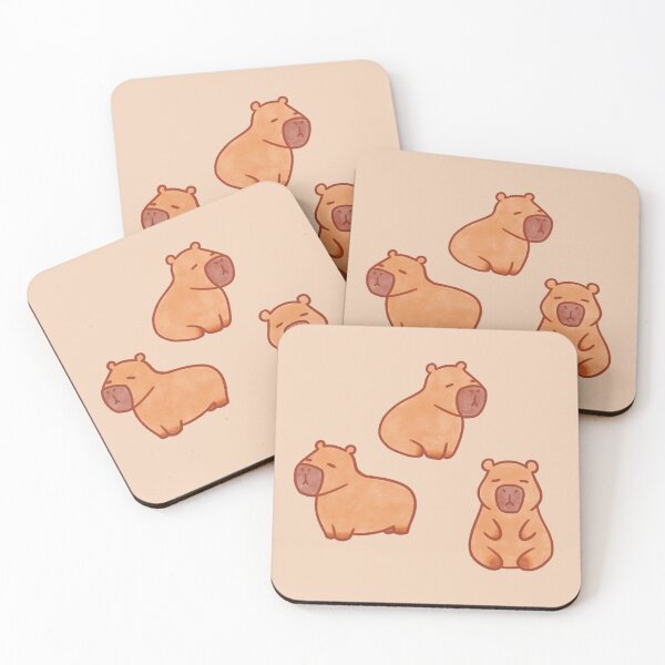 Item preview, Three Capybaras designed and sold by winterpumpkin.
