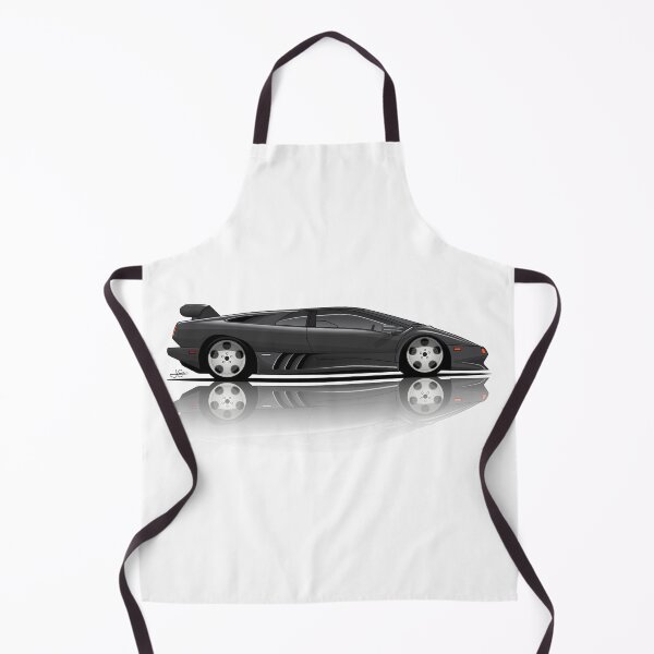 Item preview, Lambo Diablo SE30 black reflect illustration designed and sold by blackdogshop.