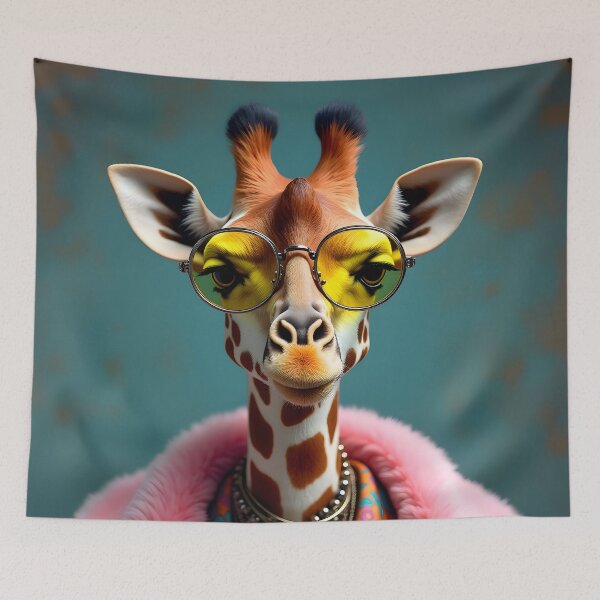 Item preview, Graphic art Isla the Giraffe designed and sold by Art Crea Nova.