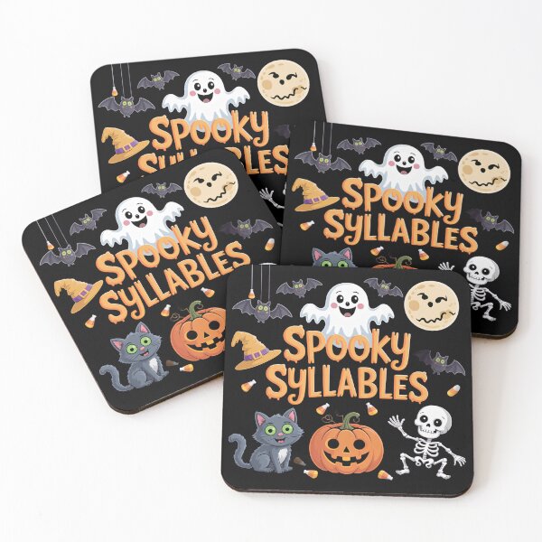 Item preview, Spooky syllables designed and sold by Tom-Apex-Art.