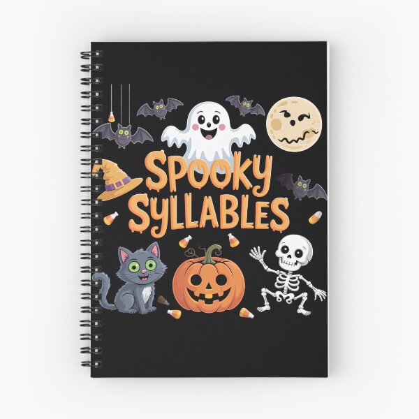 Item preview, Spooky syllables designed and sold by Tom-Apex-Art.