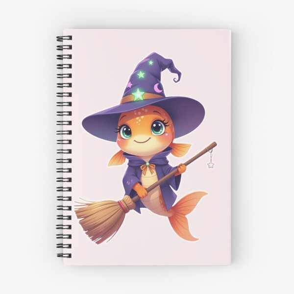 Artikelvorschau, Hexen-Goldfisch: Magisches Halloween! entworfen und verkauft von DariaCraft.