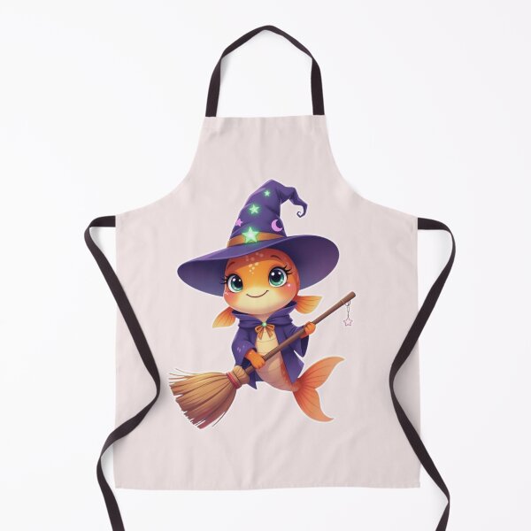 Item preview, Witchy Goldfish: Magical Halloween! designed and sold by DariaCraft.