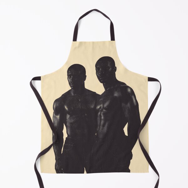 Item preview, Black and White Portrait of Ripped Men Silhouette designed and sold by Atlas Kai.