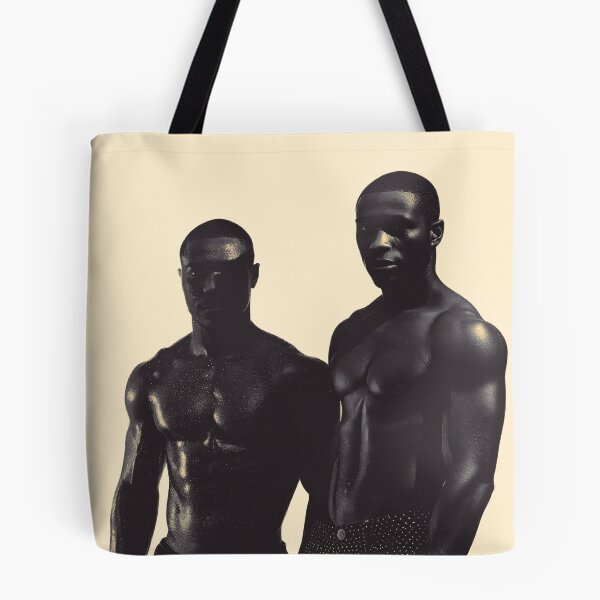 Item preview, Black and White Portrait of Muscular Men Silhouette designed and sold by Atlas Kai.