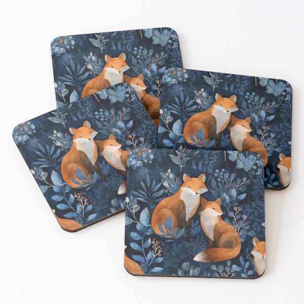 Item preview, Foxes Pattern  designed and sold by NicolasGlowArt.
