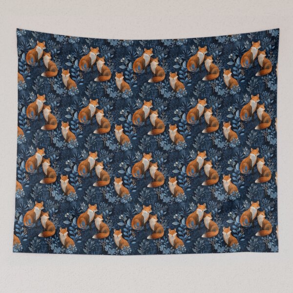 Item preview, Foxes Pattern  designed and sold by NicolasGlowArt.