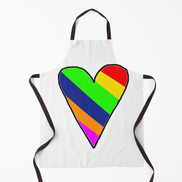 Item preview, Rainbow heart designed and sold by CBuniquedesigns.