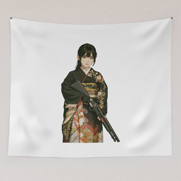 Item preview, Shotgun Girl – Beauty with Firepower designed and sold by RAWLIFEGRAPHIC.