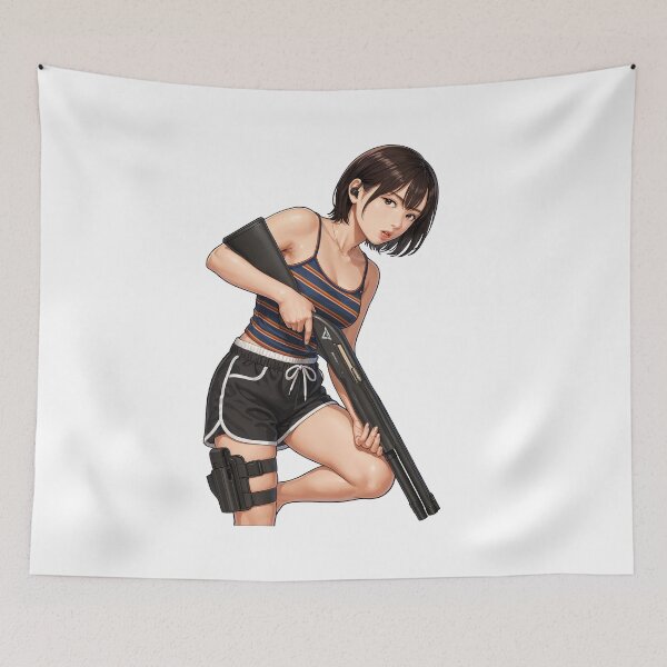 Item preview, Shotgun Girl – Beauty with Firepower designed and sold by RAWLIFEGRAPHIC.