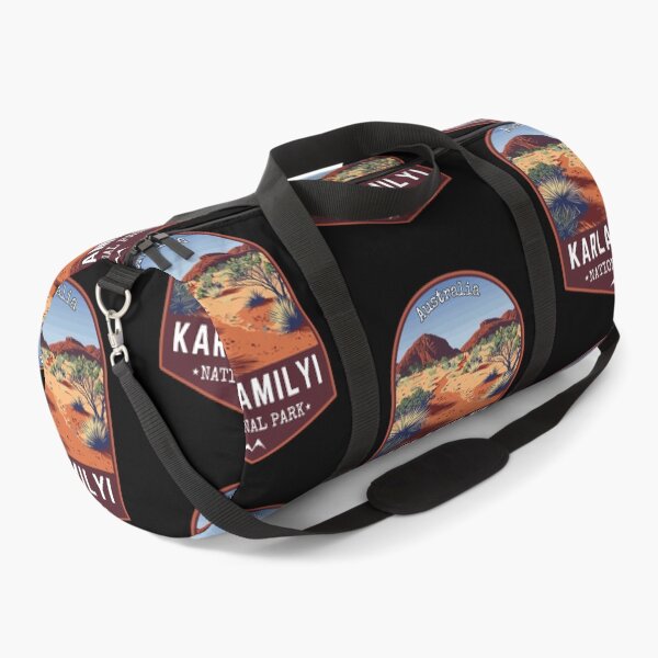Item preview, Karlamilyi National Park in Western Australia, Retro Travel Art Emblem designed and sold by MaateoDesign.