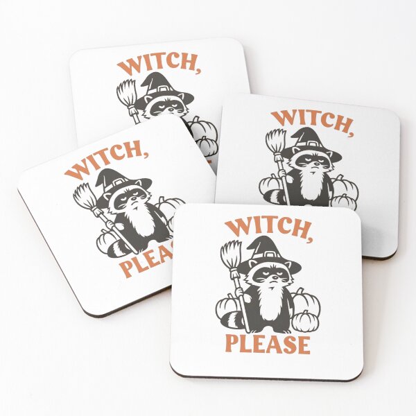 Item preview, Witch, Please: Funny Raccoon Halloween Art designed and sold by ChaaiTee.