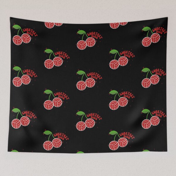 Item preview, Sweetest Digs Cherry Volleyball designed and sold by TailorXtaylor.
