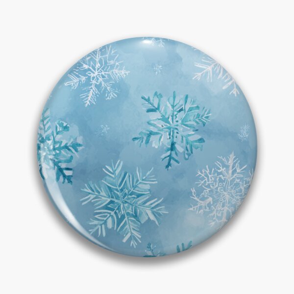 Item preview, Winter Snow Flakes Pattern designed and sold by NicolasGlowArt.
