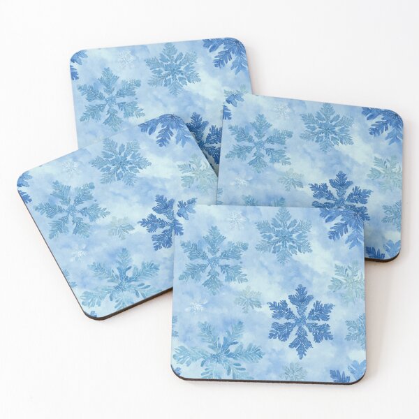 Item preview, Snow Flakes Cold Pattern designed and sold by NicolasGlowArt.