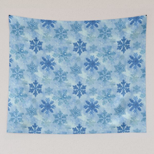 Item preview, Snow Flakes Cold Pattern designed and sold by NicolasGlowArt.