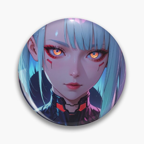 Item preview, Futuristic cyberpunk warrior wallpaper, Lucy designed and sold by Planet Utoppia.