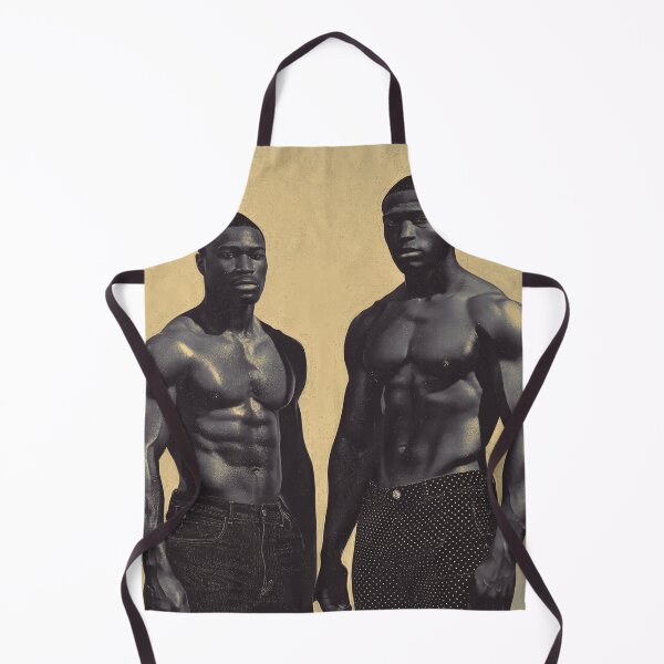 Item preview, Black and White Portrait Ripped Men Silhouette #1 designed and sold by Atlas Kai.