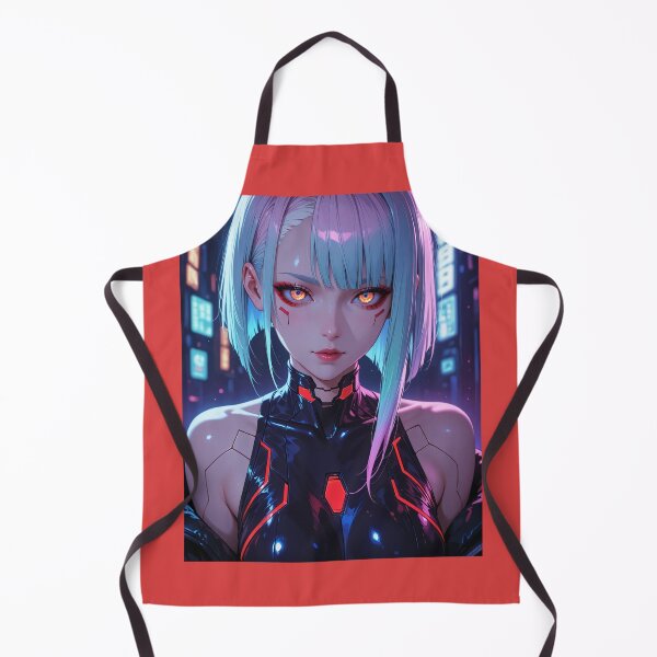Item preview, Futuristic cyberpunk warrior wallpaper, Lucy designed and sold by Planet Utoppia.