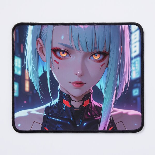 Item preview, Futuristic cyberpunk warrior wallpaper, Lucy designed and sold by Planet Utoppia.