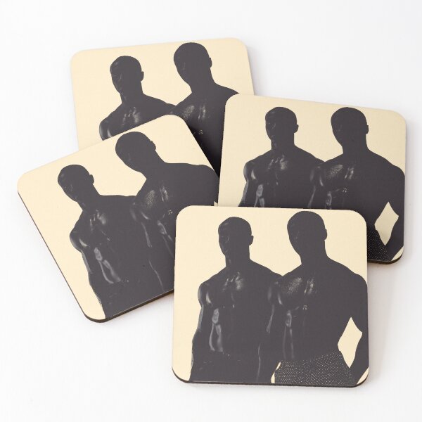Item preview, Portrait Muscular Men Silhouette #2 designed and sold by Atlas Kai.