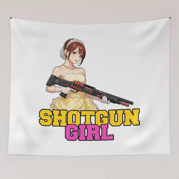 Item preview, Shotgun Girl – Beauty with Firepower designed and sold by RAWLIFEGRAPHIC.