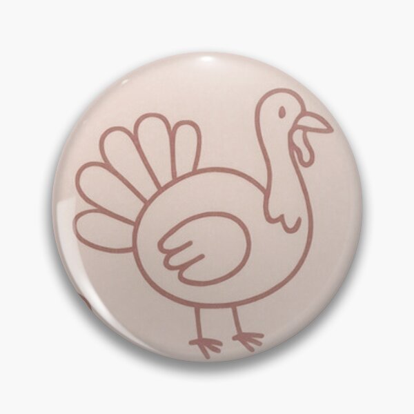 Item preview, Friendsgiving: Doodle Thanksgiving Cute Turkey (gobble gobble) designed and sold by ElixirCraft.