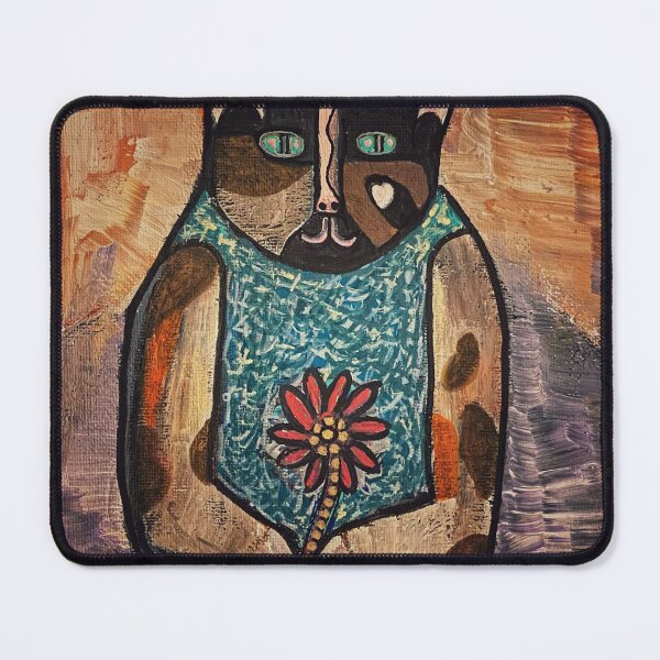 Item preview, ‘The Seated Cat’ designed and sold by Linda Truskett Art.