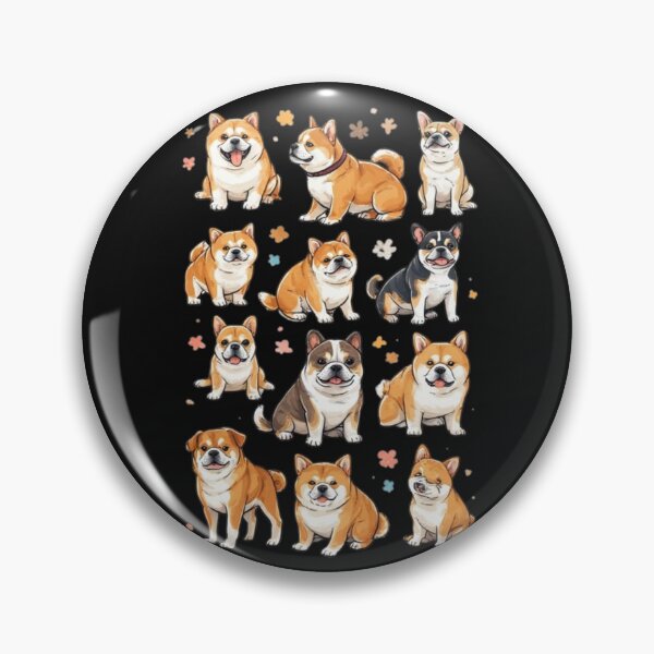 Item preview, Dark Cute Dog Illustration – Gothic Alternative Pet Art designed and sold by Ditstyle.