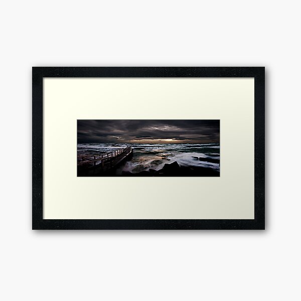 Olivers Hill, Frankston. Framed Art Print