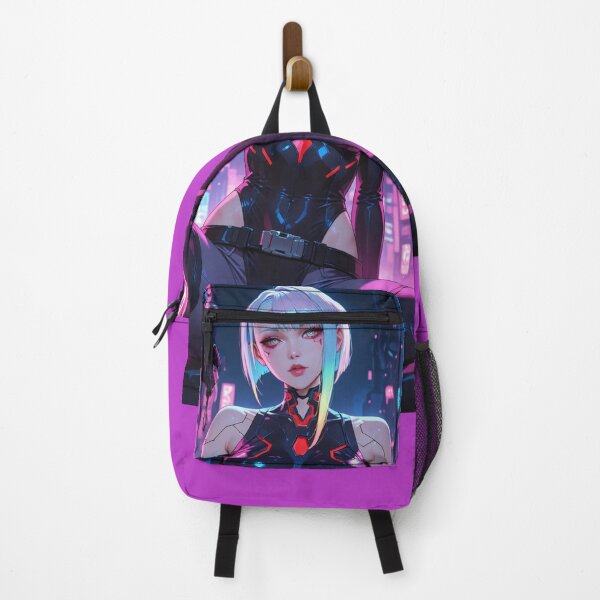 Item preview, Futuristic cyberpunk warrior wallpaper, Lucy designed and sold by Planet Utoppia.