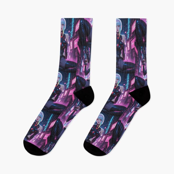 Item preview, Futuristic cyberpunk warrior wallpaper, Lucy designed and sold by Planet Utoppia.