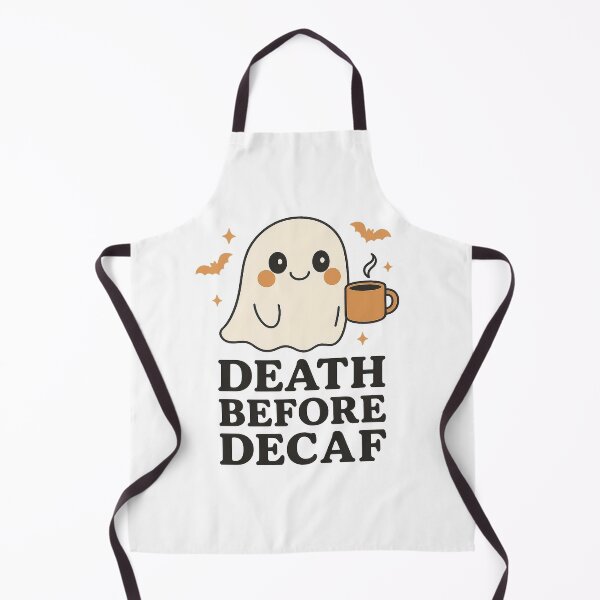 Item preview, Death Before Decaf designed and sold by Tealor’s Place.