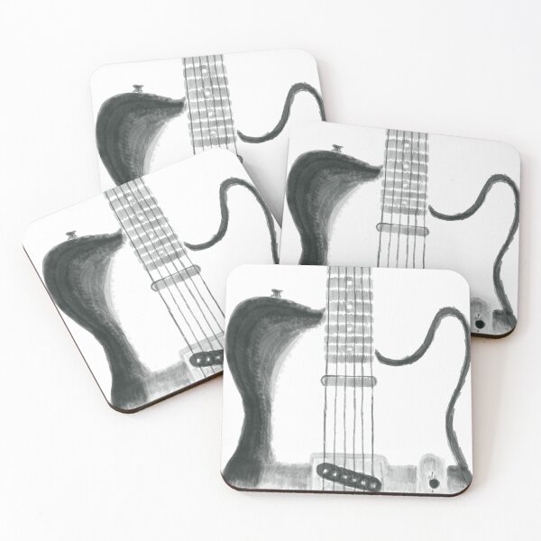 Item preview, Telecaster in Dark Watercolor designed and sold by Thiago Schiefer.