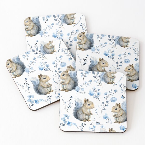 Item preview, Squirrel Winter Pattern designed and sold by NicolasGlowArt.