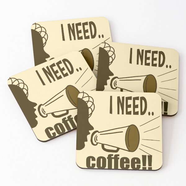 Item preview, I Need Coffee designed and sold by DottiesGirl.