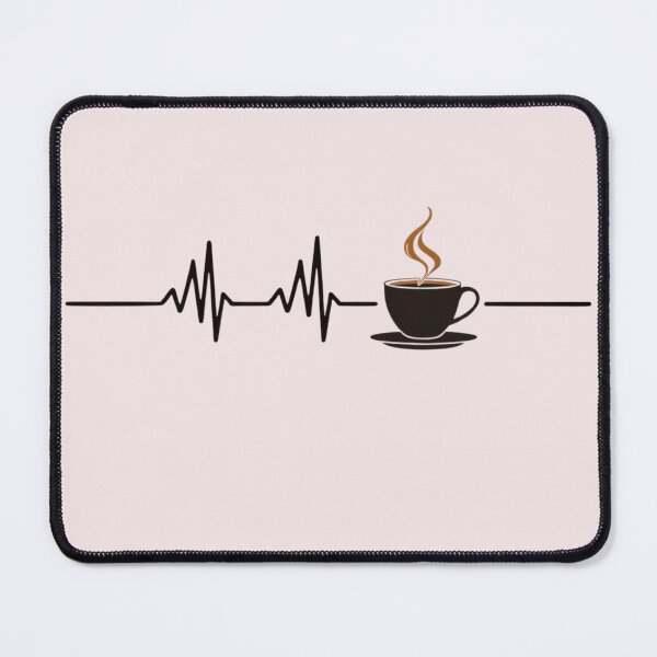 Item preview, Coffee in heartbeat T-shirt | Coffee T-Shirt | Coffee Lover Gift designed and sold by Everyday Elements.