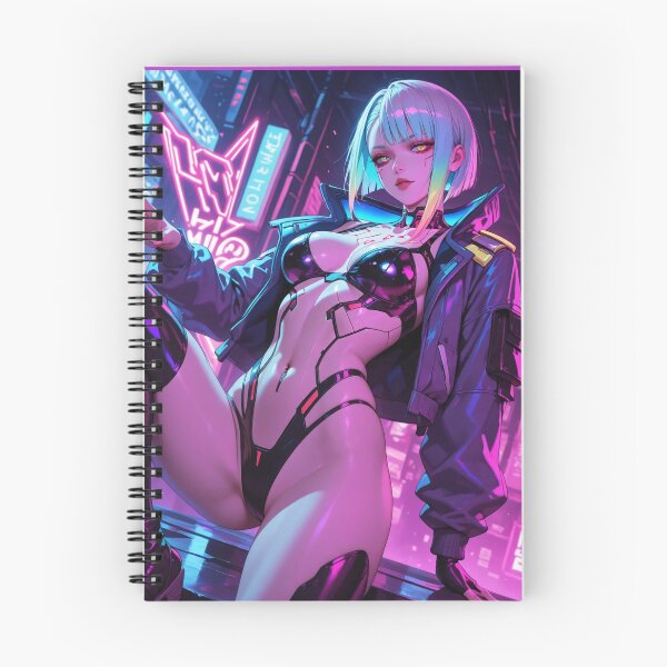 Item preview, Futuristic cyberpunk warrior wall art, Lucy designed and sold by Planet Utoppia.