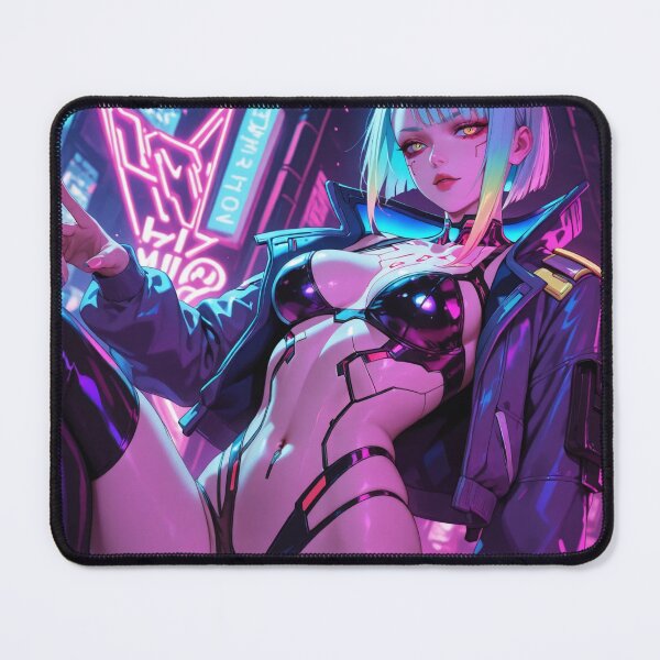 Item preview, Futuristic cyberpunk warrior wall art, Lucy designed and sold by Planet Utoppia.