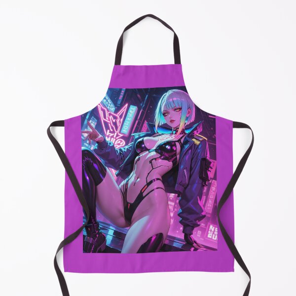 Item preview, Futuristic cyberpunk warrior wall art, Lucy designed and sold by Planet Utoppia.