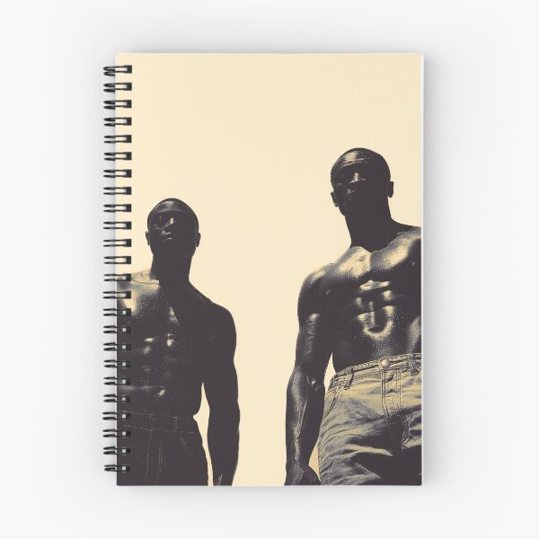 Item preview, Portrait Muscular Men Silhouette #6 designed and sold by Atlas Kai.