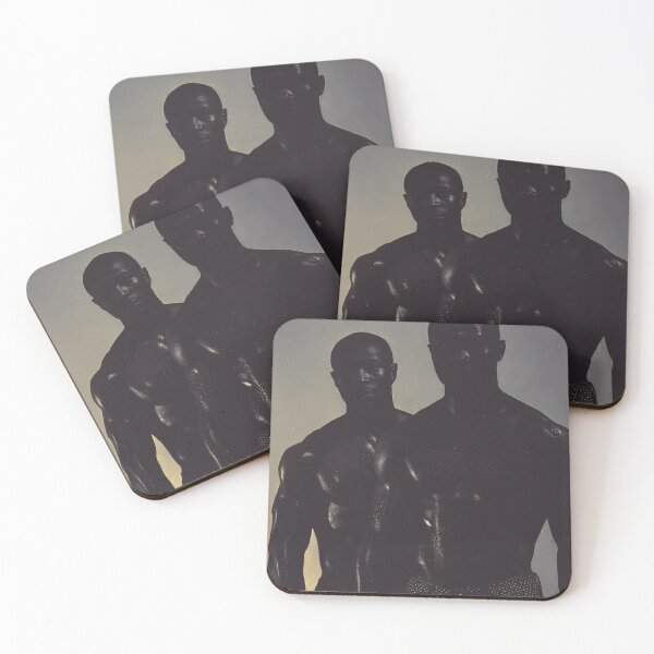 Item preview, Portrait Muscular Men Silhouette #7 designed and sold by Atlas Kai.