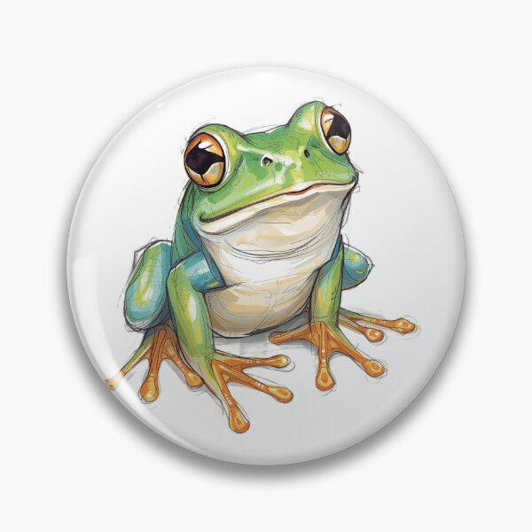 Item preview, Frog designed and sold by RedHeavenStudio.