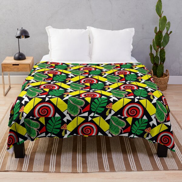 Item preview, Vibrant Geometric Jungle Pop designed and sold by zzz888.