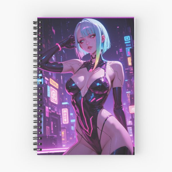 Item preview, Futuristic cyberpunk warrior wall art, Lucy designed and sold by Planet Utoppia.