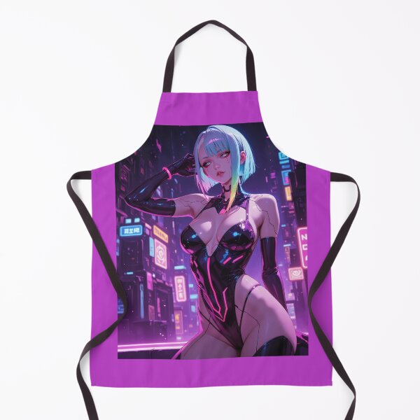 Item preview, Futuristic cyberpunk warrior wall art, Lucy designed and sold by Planet Utoppia.
