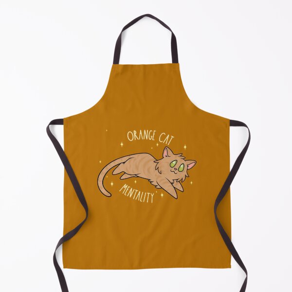 Item preview, Orange Cat Mentality (shorthair no white) designed and sold by BlackwingsWolf.